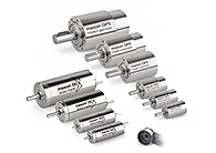 Miniature DC motors with high torque and efficiency via longer rare earth magnet variants and additional gearhead selections
