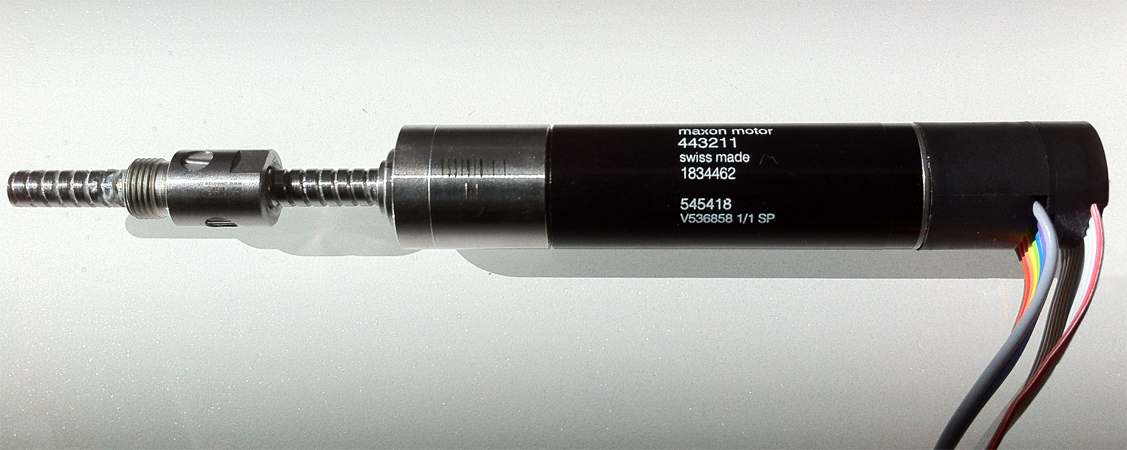Pictured below is a completely customised miniature electric linear actuator for positioning tasks