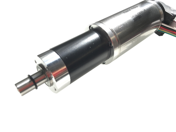 With a very flat speed torque ratio the 40mm 170W brushless DC motor from maxon motor is suitable where minimal speed reduction is required under load