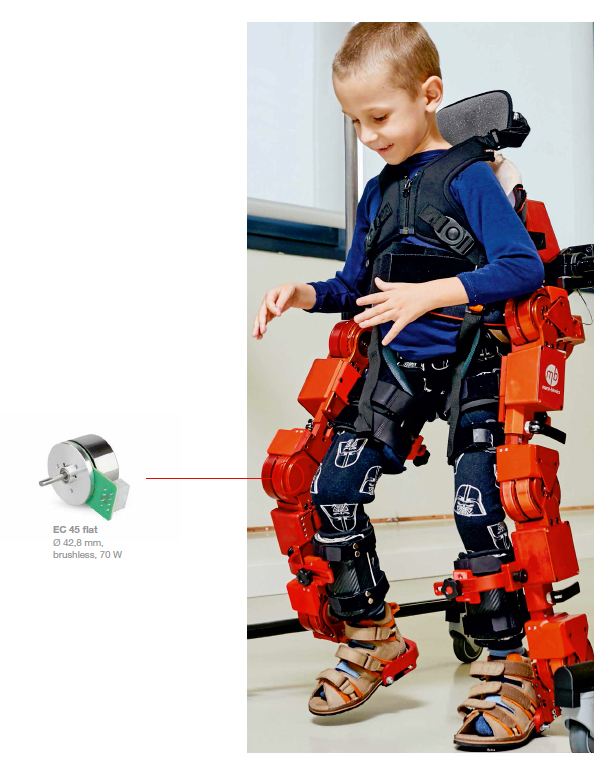 Exoskeletons were largely developed for people that have sustained paralysis or suffer muscular dystrophy