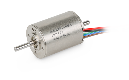 New from maxon motor is a brushless DC motor that takes a turn away from the Swiss motor company&rsquo;s traditional designs